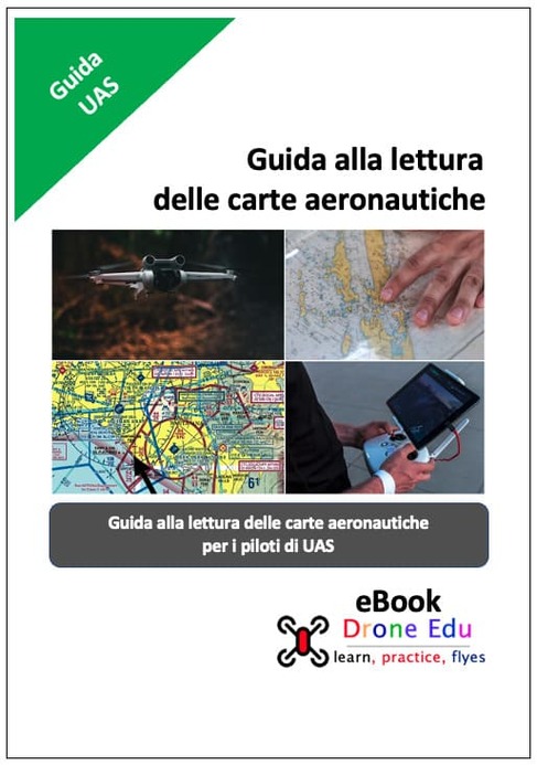 Copertina eBook Lettura carte aeronautiche - Drone Edu
