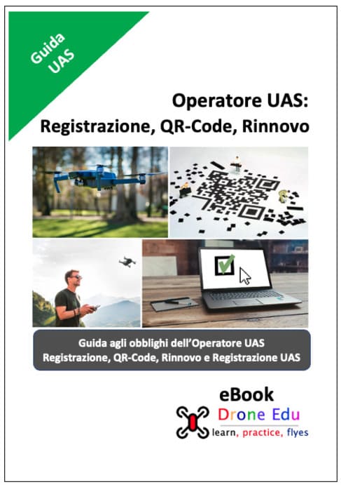 copertina ebook operatore uas d flight - Drone Edu