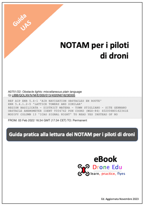 NOTAM Piloti Droni - eBook Drone Edu